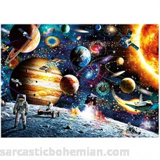 Space Puzzle 1000 Piece Jigsaw Puzzle Kids Adult – Planets in Space Jigsaw Puzzle B07KPHF9GM